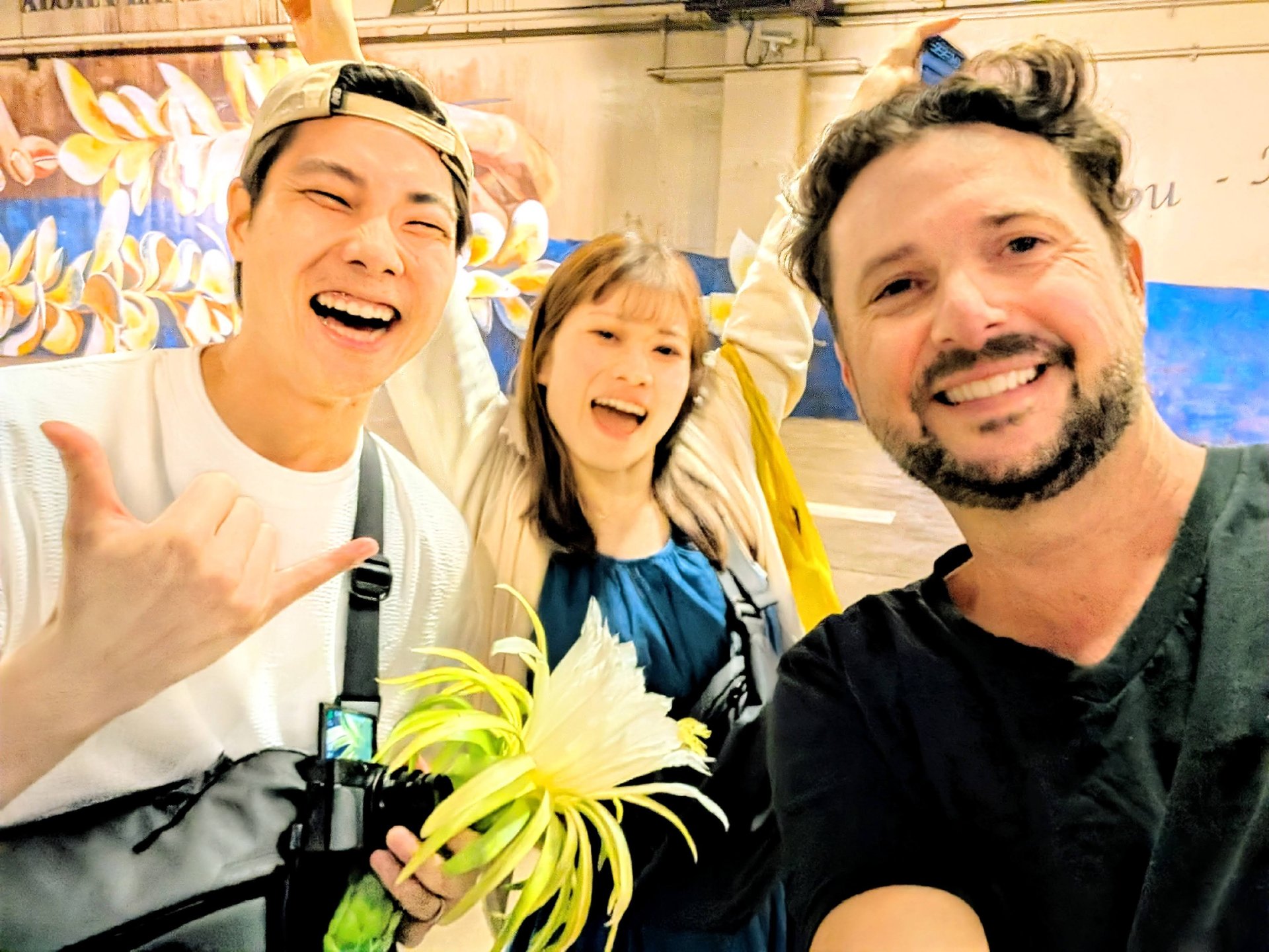 ナイトツアーでお客様と