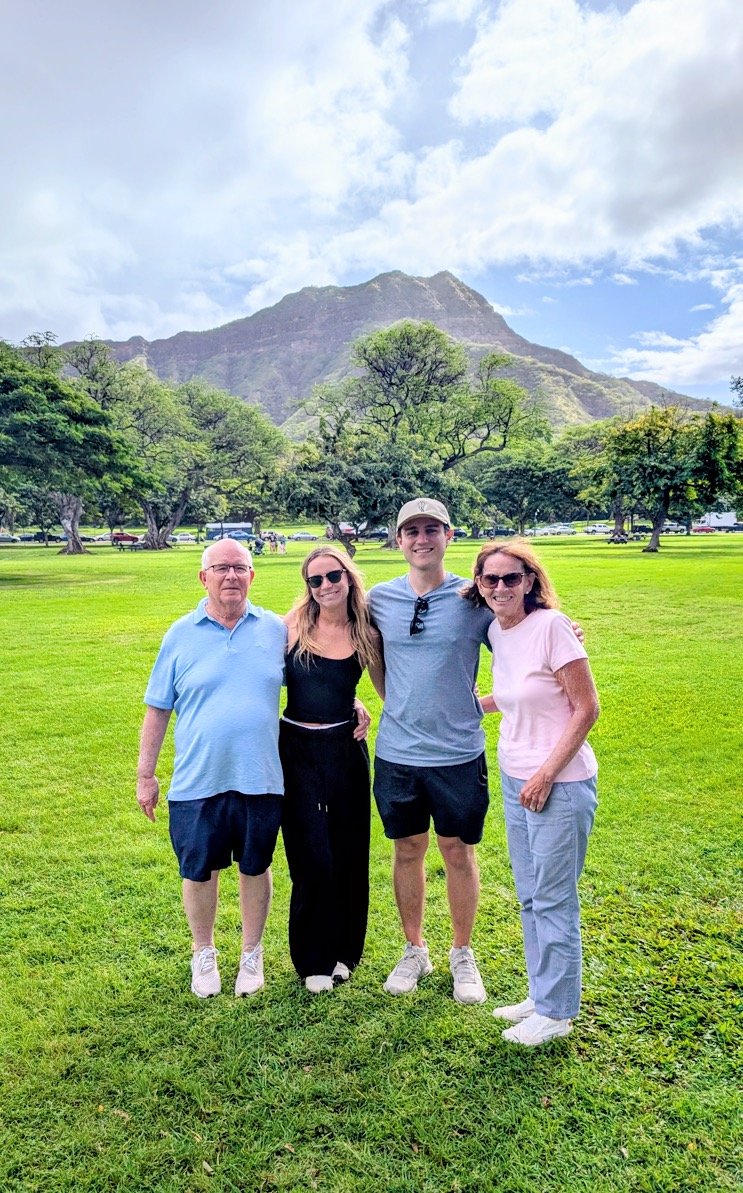 家族でダイヤモンドヘッド