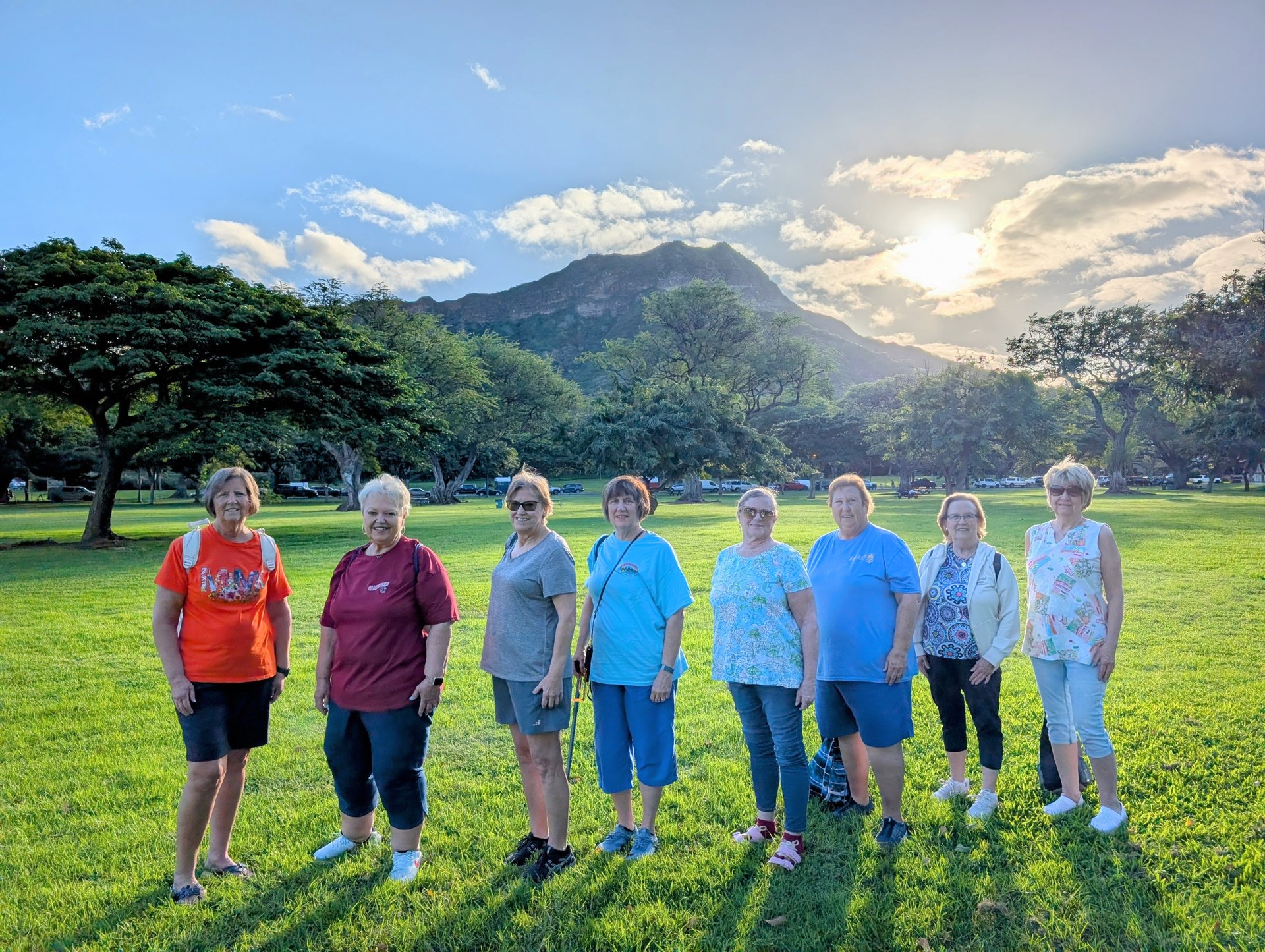 カピオラニ公園から見たダイヤモンドヘッド