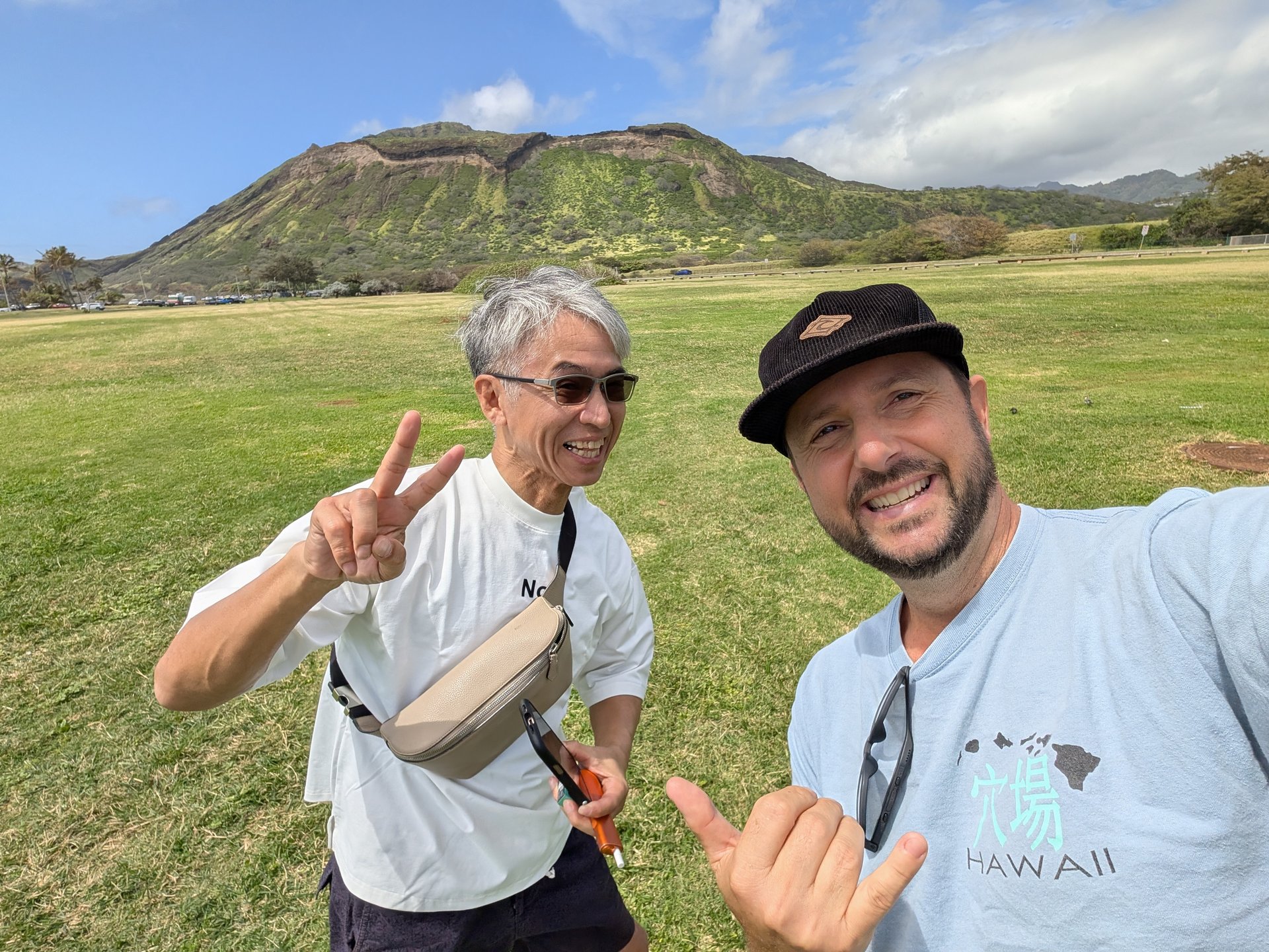 ココヘッドでセルフィー