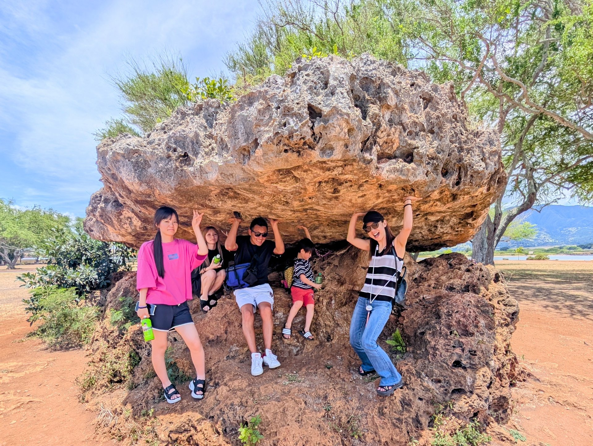 ポハク ラナイ 家族でパワースポット訪問