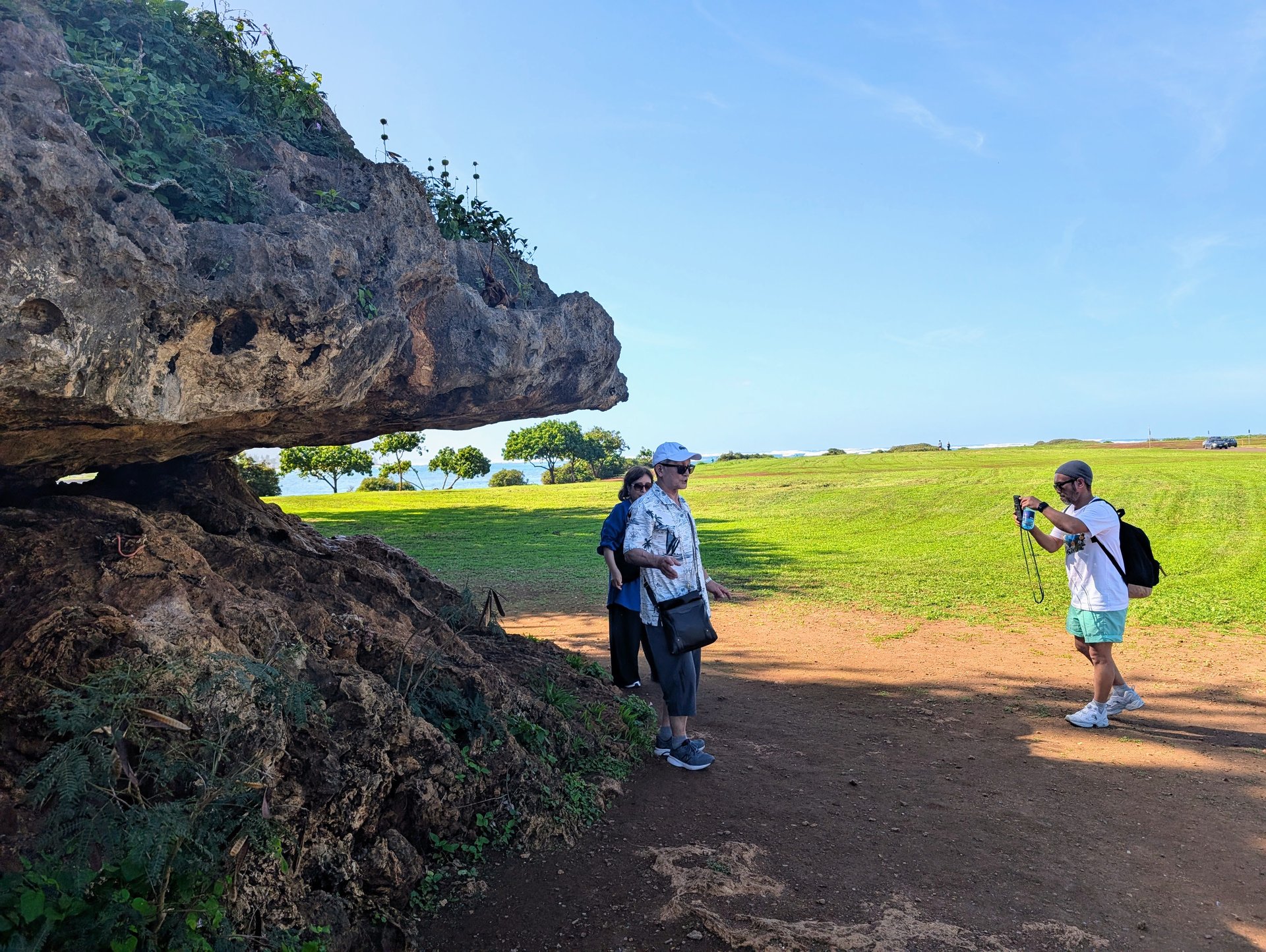 ポハク ラナイ 横からの眺め